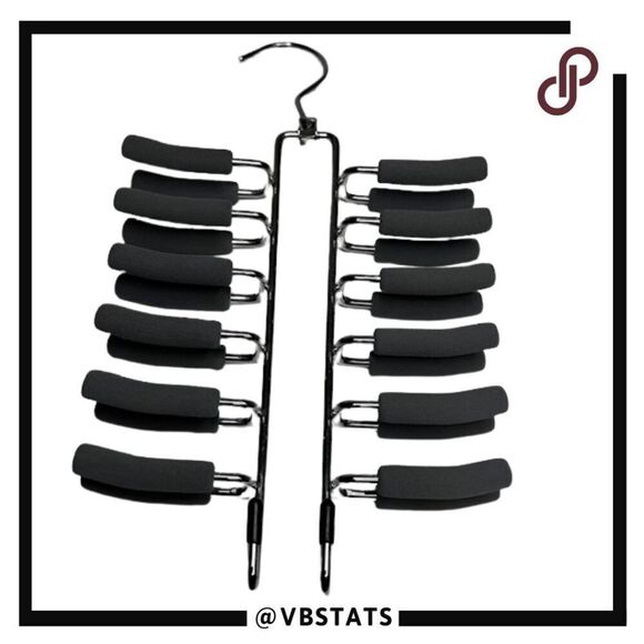 24-Slot Tie and Belt Hanger - Picture 2 of 4